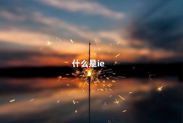 什么是ie