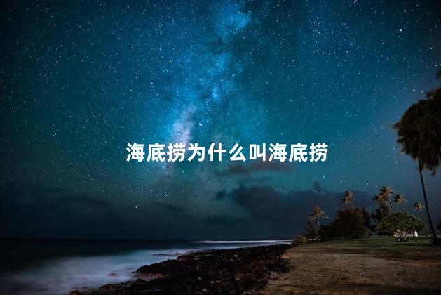 海底捞为什么叫海底捞