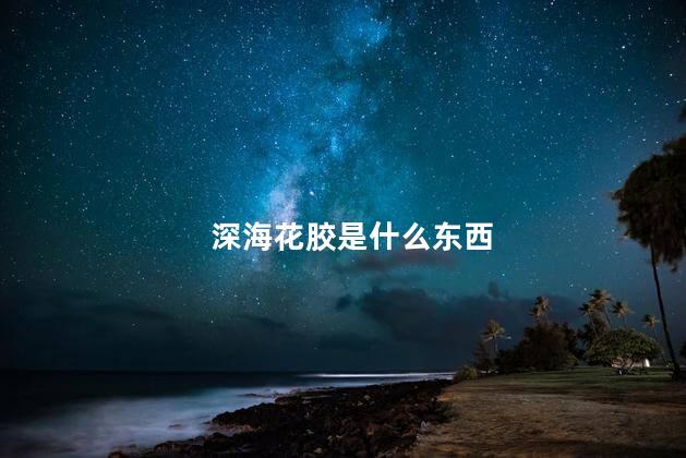 深海花胶是什么东西